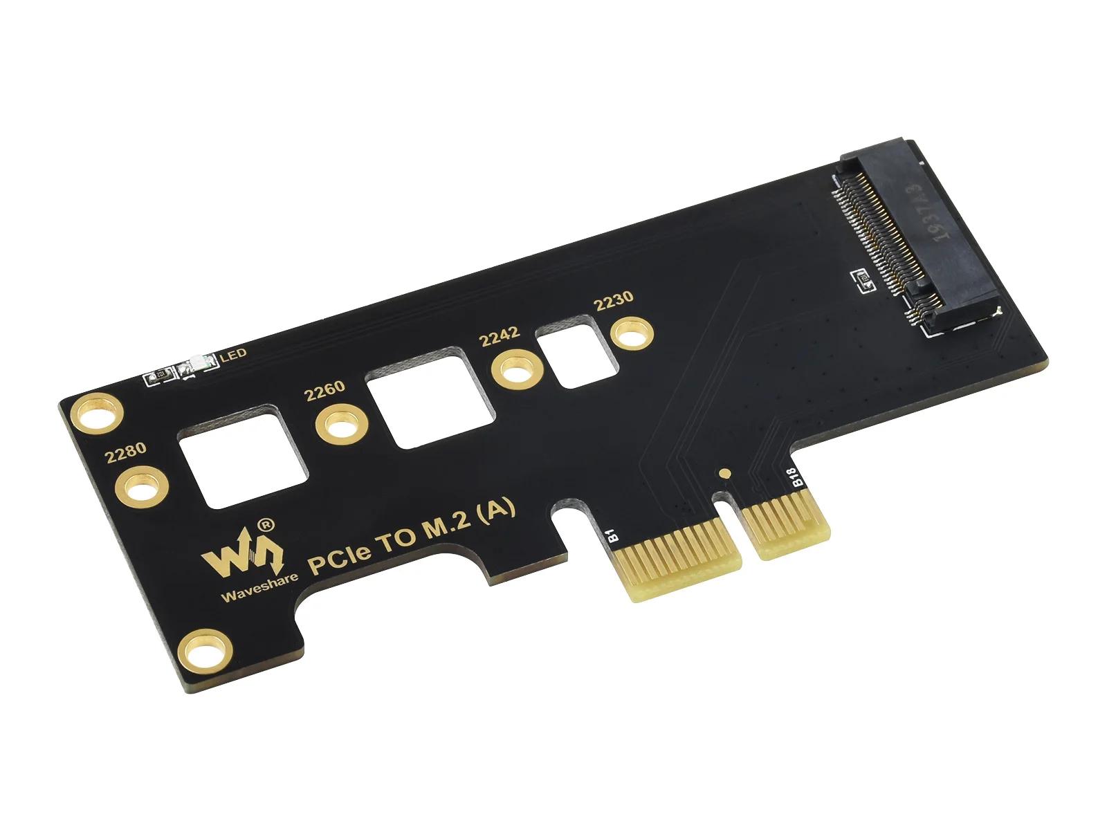 Waveshare PCIe M.2 , ahududu Pi hesaplama  4